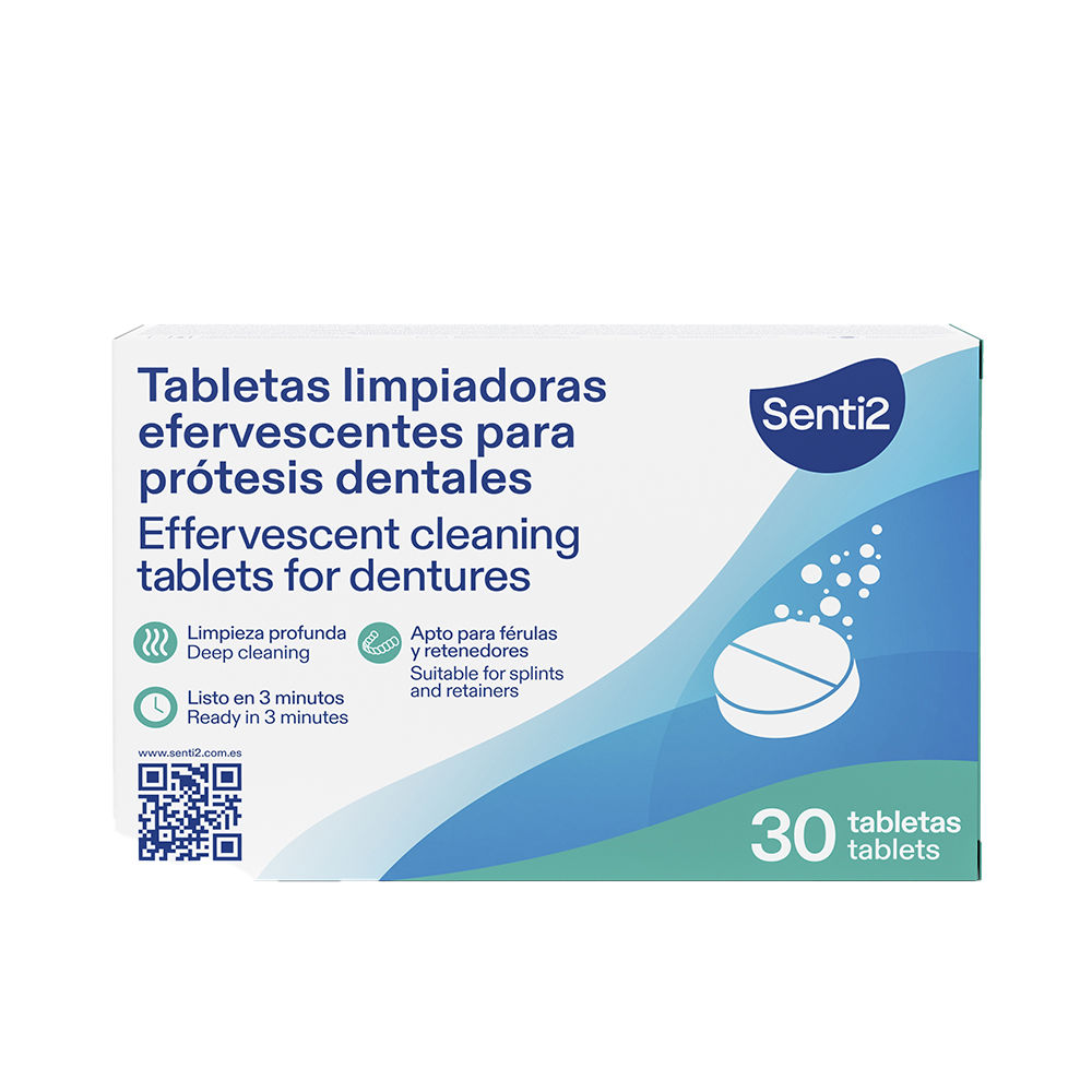 SENTI2  Denture Cleaning Tablets 30 Units