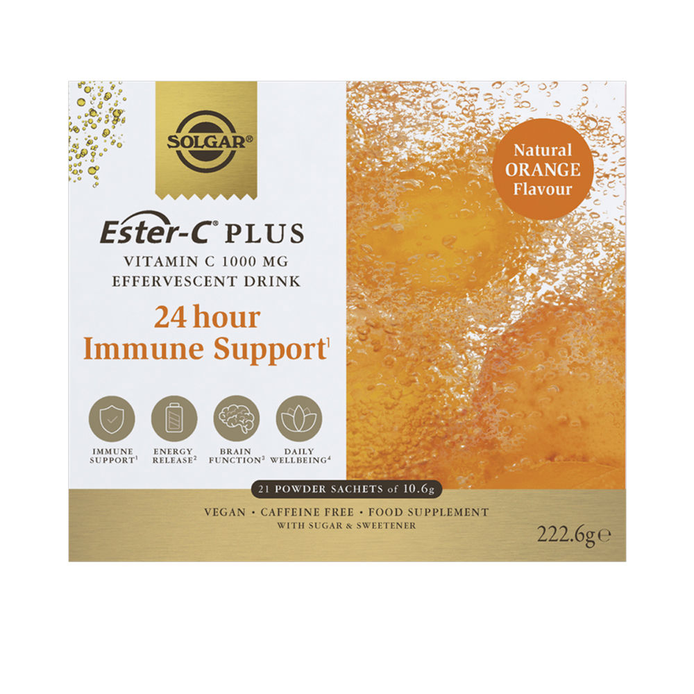 SOLGAR  Ester-C Plus Vitamin C Effervescent Powder 21 units