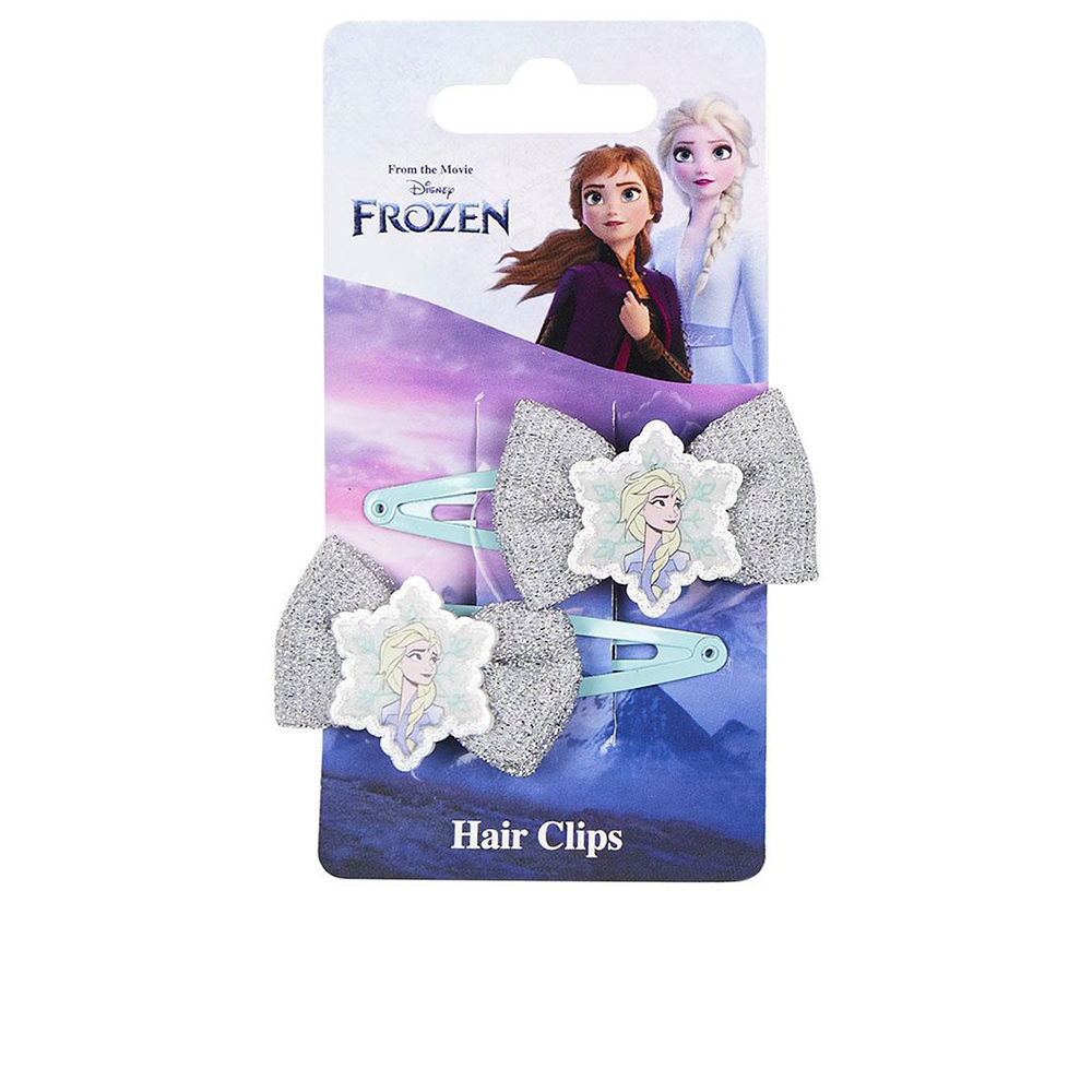 INCA  DISNEY BOW CLIPS #frozen 7.4 x 12.5 x 2 cm 2 units