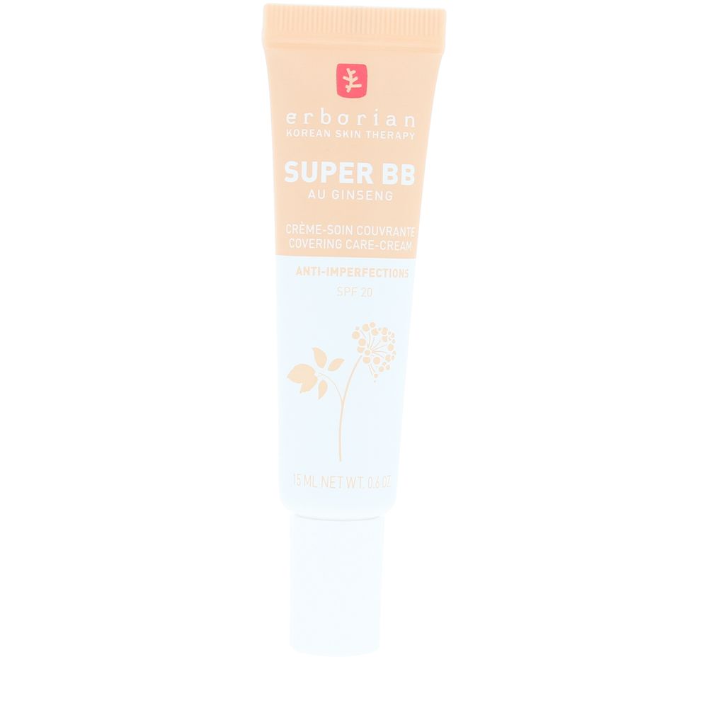 ERBORIAN  SUPER BB AU GINSENG anti-blemish cream SPF20 #Gold 15 ml