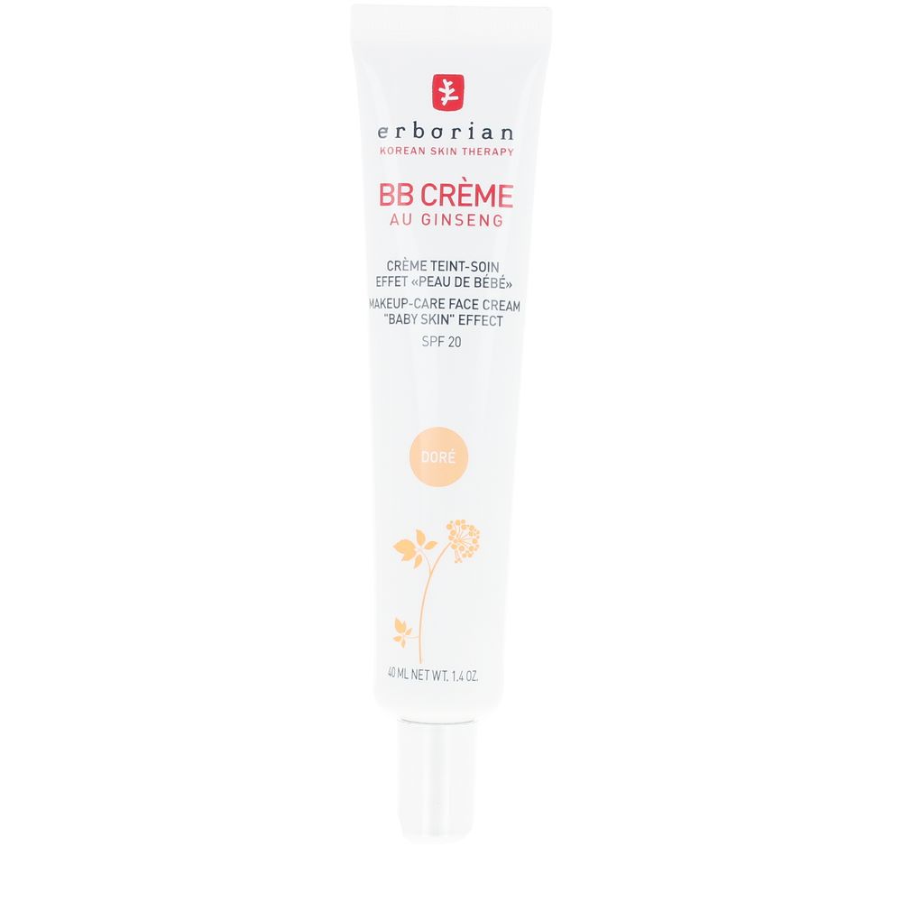 ERBORIAN  BB CRÈME AU GINSENG SPF20 #golden 40 ml