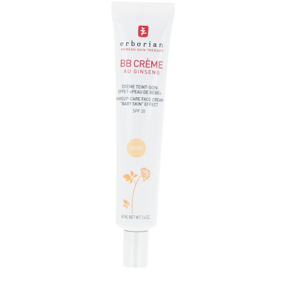 ERBORIAN  BB CRÈME AU GINSENG SPF20 #Nude 40 ml