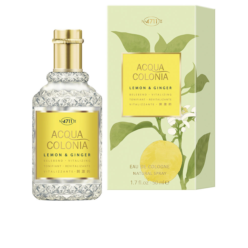 4711  ACQUA COLONIA Lemon & Ginger eau de cologne splash & spray 50 ml