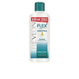 REVLON MASS MARKET  FLEX KERATIN purifying oily hair shampoo 650 ml