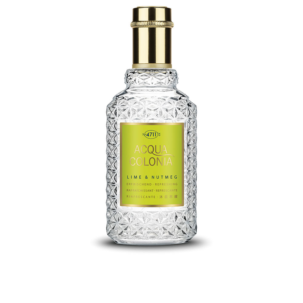 4711  ACQUA COLONIA Lime & Nutmeg eau de cologne splash & spray 50 ml