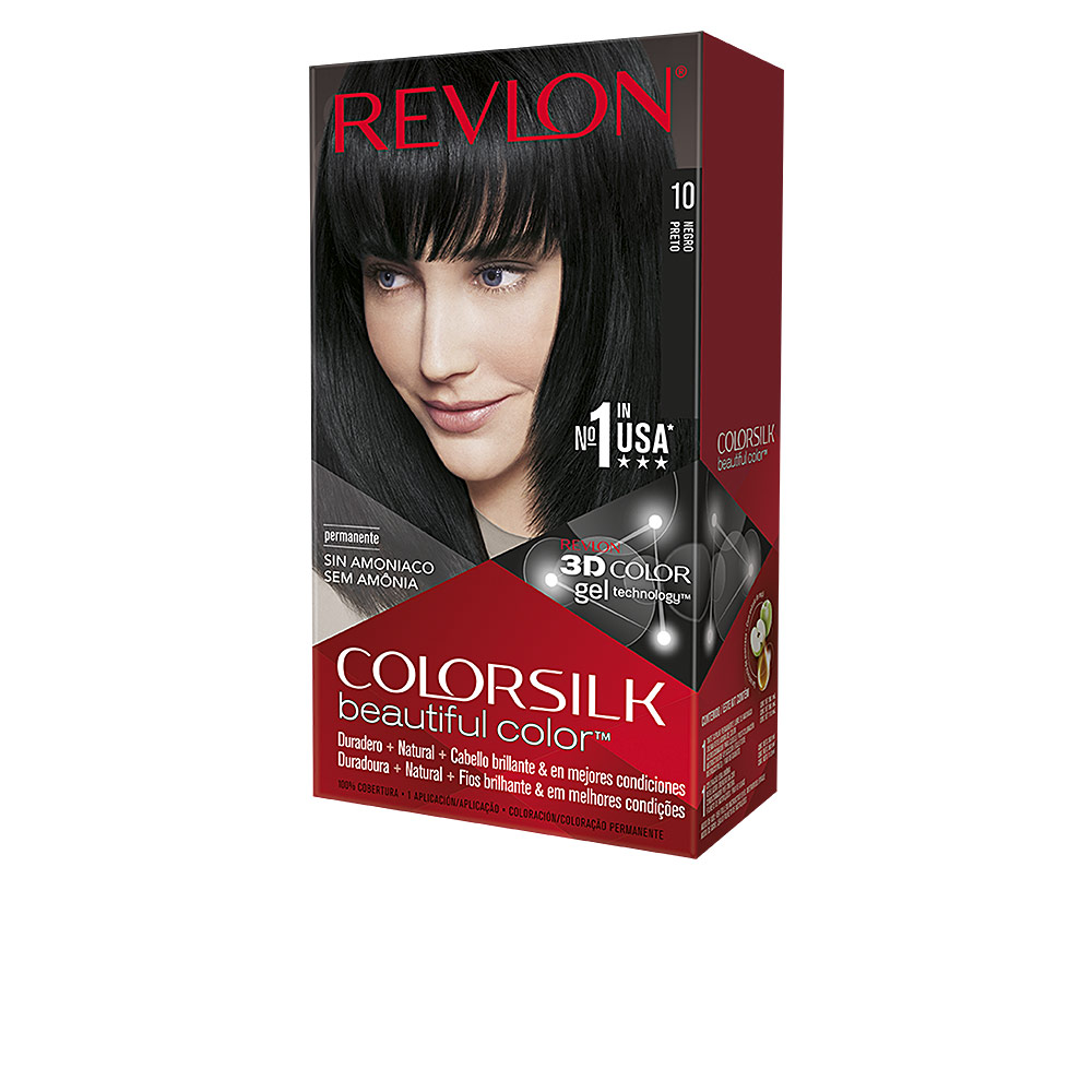 REVLON MASS MARKET  COLORSILK tinte #10-negro 1 u