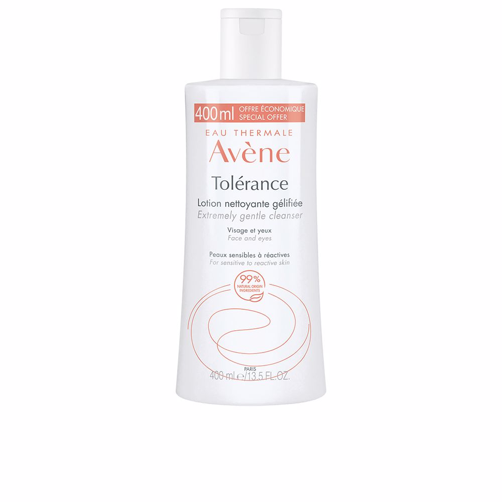 AVÈNE  TOLERANCE gel cleansing lotion 400 ml