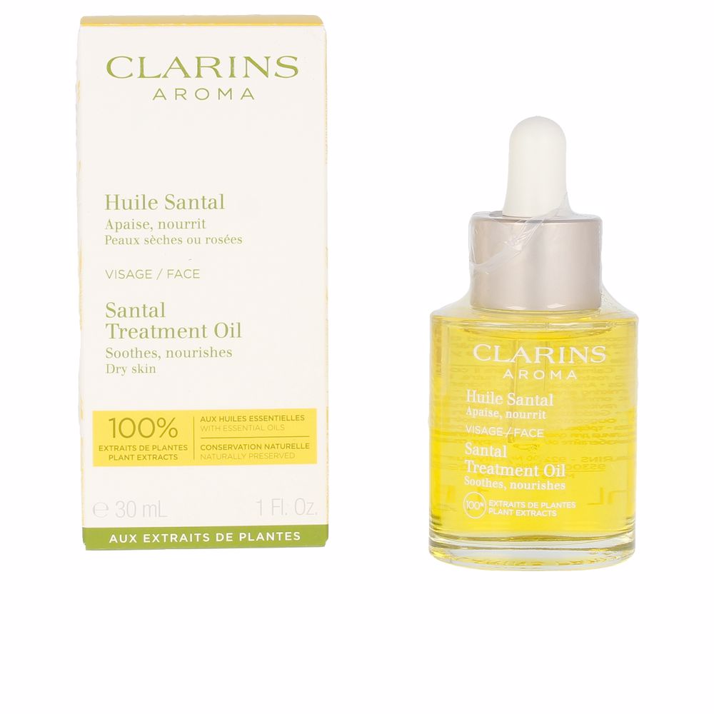 CLARINS  "SANTAL" OIL for dry or reddened skin 30 ml