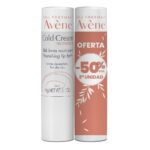AVÈNE  COLD CREAM nourishing lip stick 2 x 4 gr