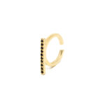 SHABAMA  MANHATTAN BLACK ring #bright gold 1 u