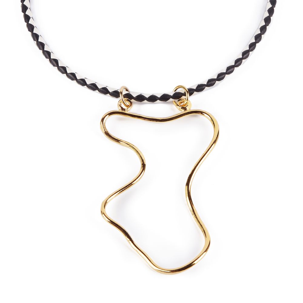SHABAMA  MALAWI necklace #shiny gold 1 u