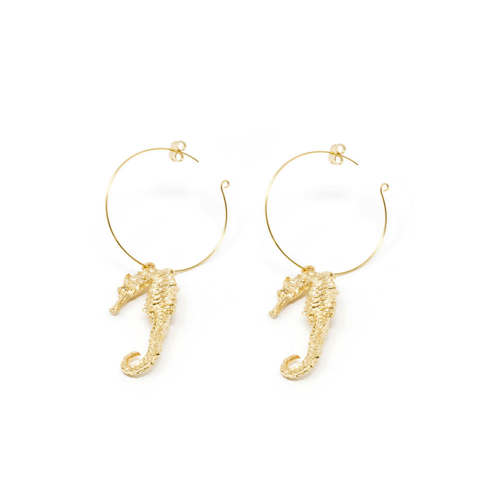 SHABAMA  BLAVA earrings #shiny gold 1 u