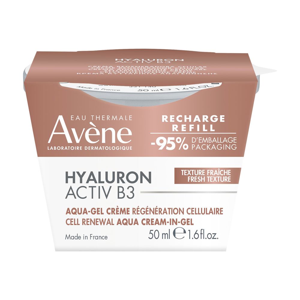 AVÈNE  HYALURON ACTIV B3 aqua-gel cream cell renewal recharge 50 ml