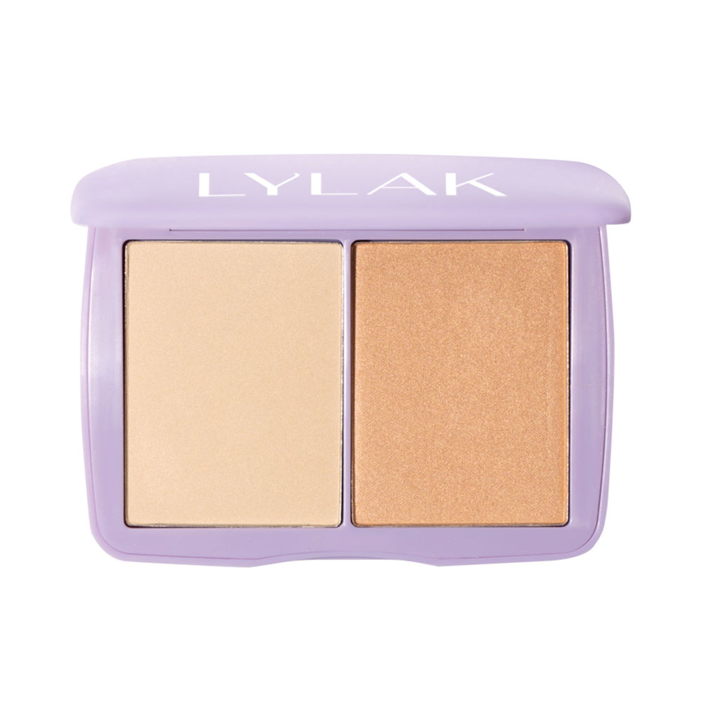 LYLAK  ONLY GOOD VIBES illuminating powder duo #Holidays 16 gr