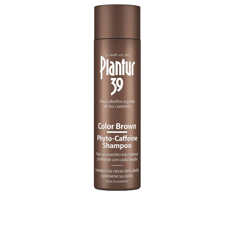 PLANTUR 39  PHYTO-CAFFEINE COLOR BROWN anti-hair loss shampoo for brown hair 250 ml