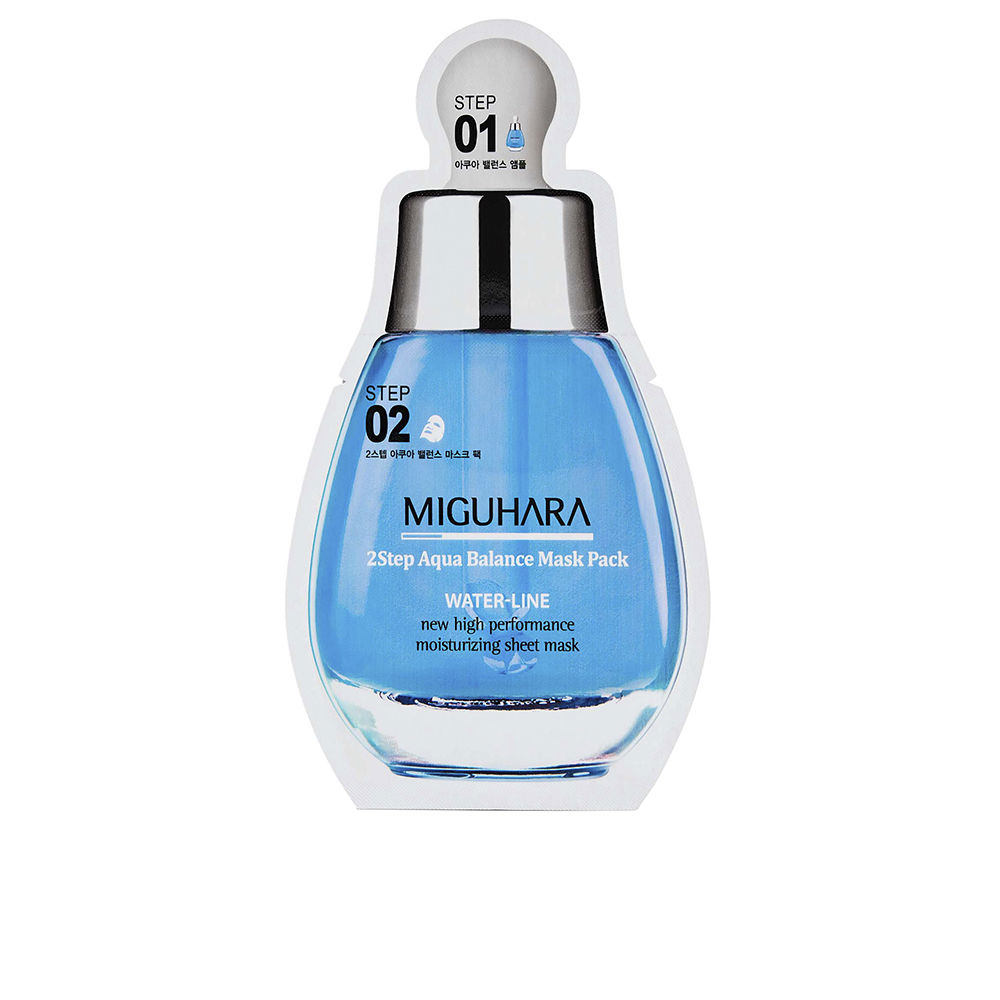 MIGUHARA  2 STEP AQUA BALANCE MASK PACK 2 u
