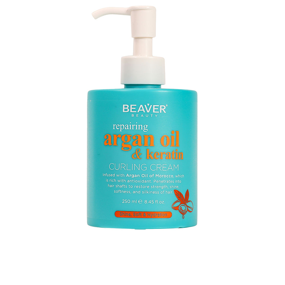 BEAVER  ARGAN OIL & KERATIN curl cream 250 ml