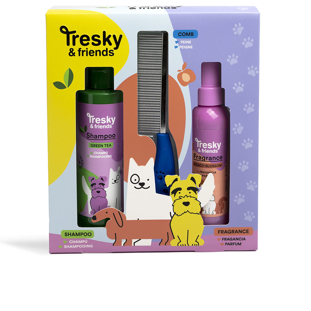 TRESKY & FRIENDS  PET CLEANING CASE 3 pcs