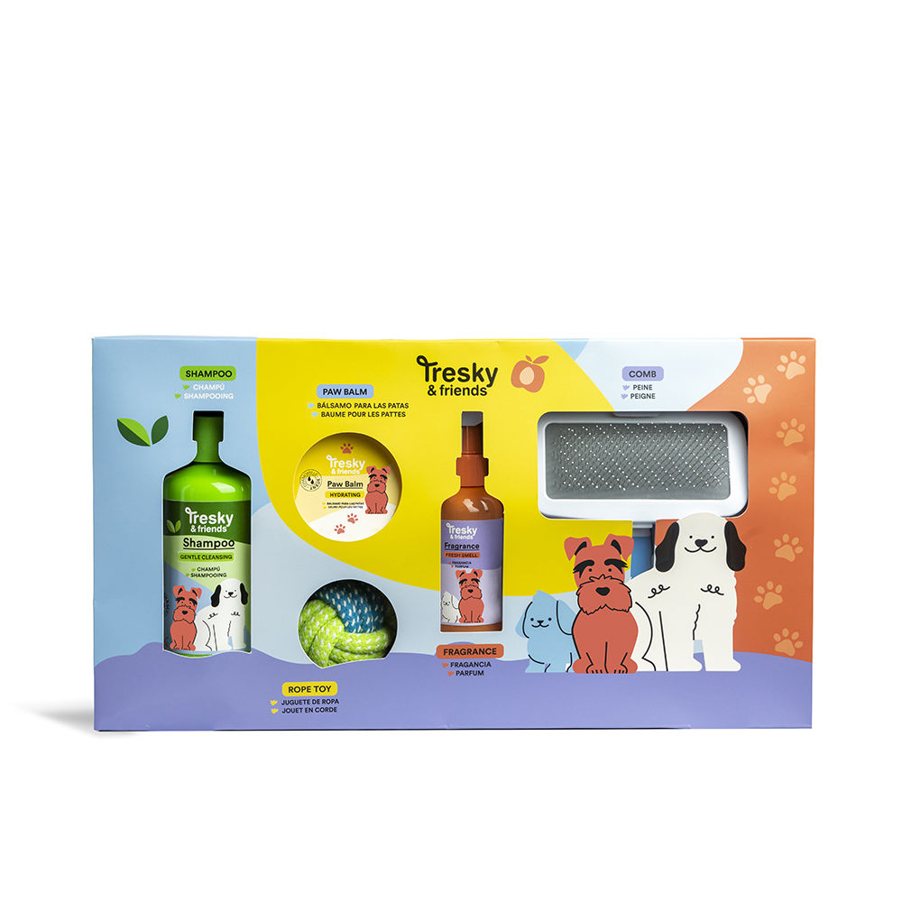 TRESKY & FRIENDS  PET CLEANING CASE 5 pcs