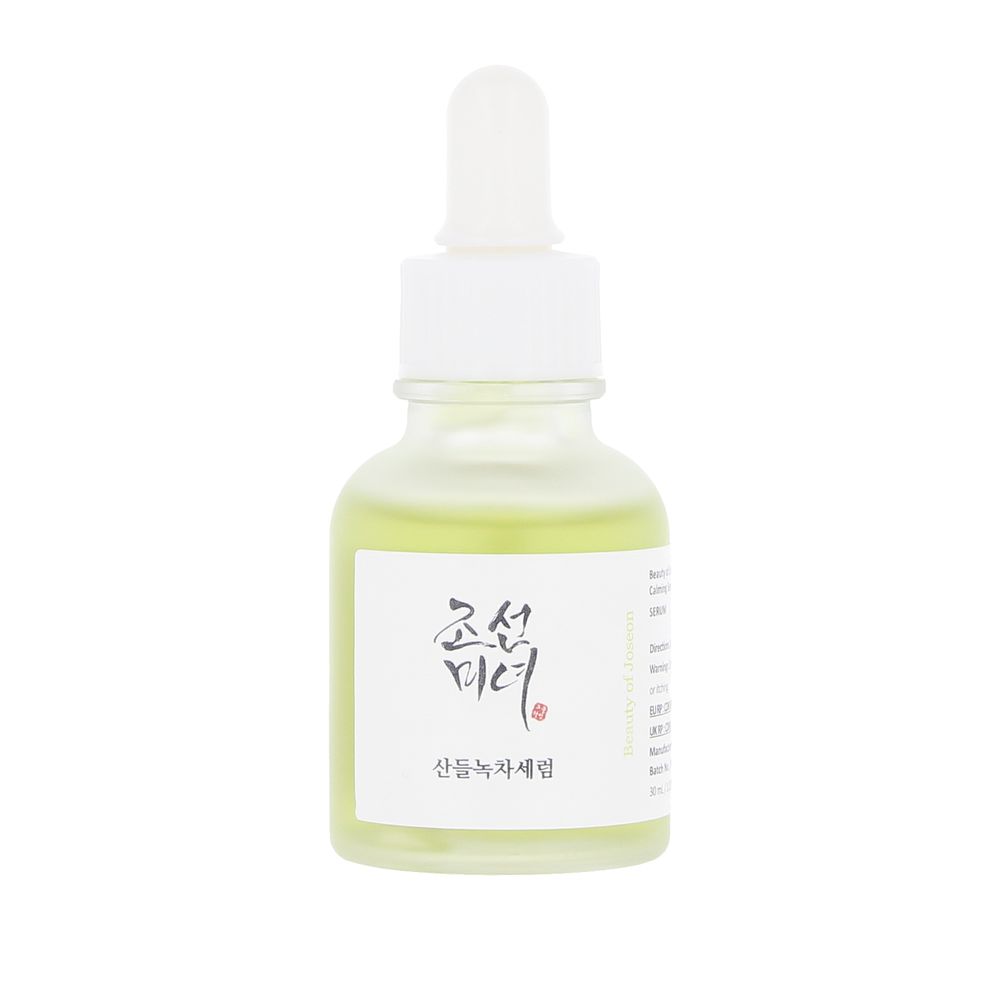 BEAUTY OF JOSEON  CALMING SERUM green tea + panthenol soothes and strengthens hydration 30 ml