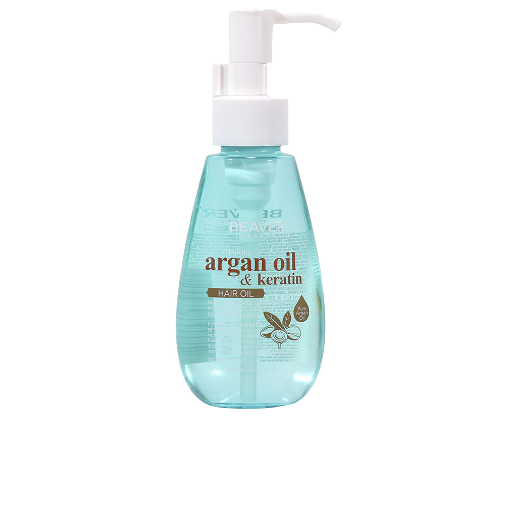 BEAVER  ARGAN OIL & KERATIN hair oil 100 ml